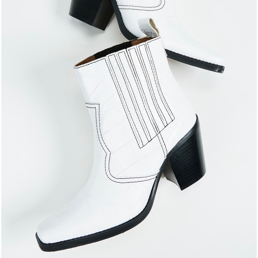 Brand New GANNI western boots